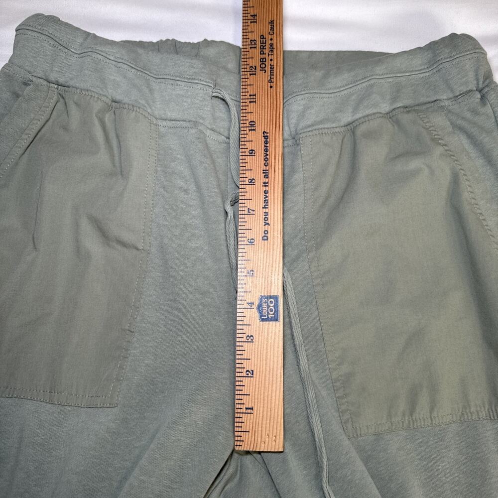 BEARPAW Lounge Joggers Pants Baggy Sweatpants Pockets Sage Green Womens Large - Picture 5 of 13